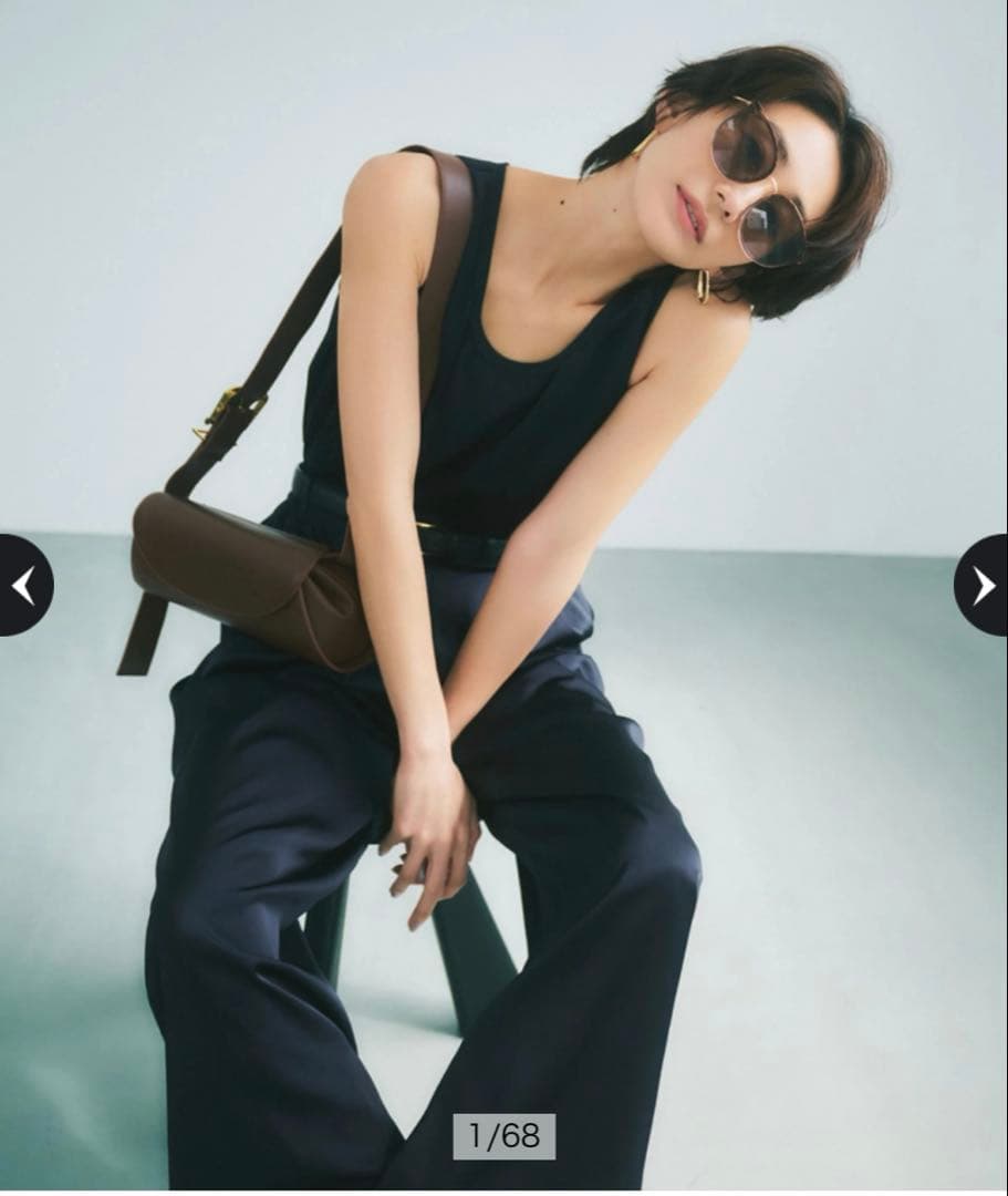 2024年　新品未使用Arpege story ヴィンテージサテンタンク