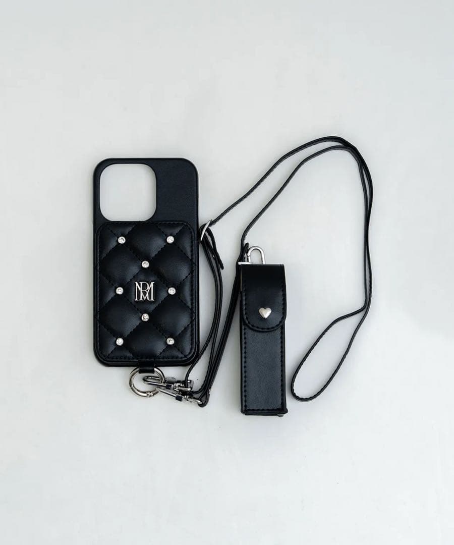 Rosemuse iPhone16 ケース ブラック ロゼミューズ