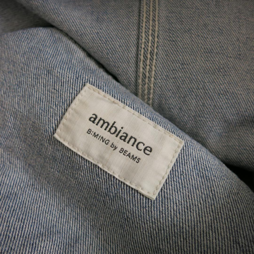 M 24 ビームス　デニムカバーオールジャケット