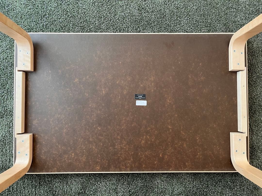 artek 80B ホワイトラミネート 未使用:組み立て品