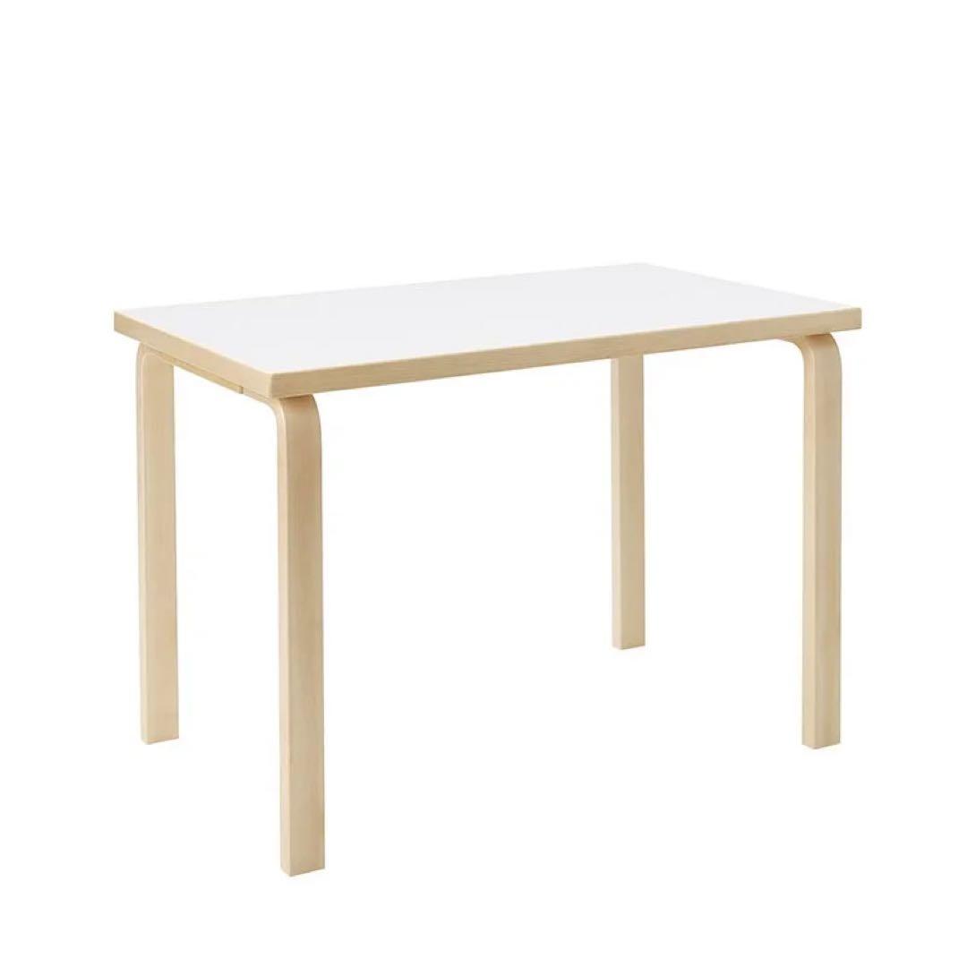 artek 80B ホワイトラミネート 未使用:組み立て品