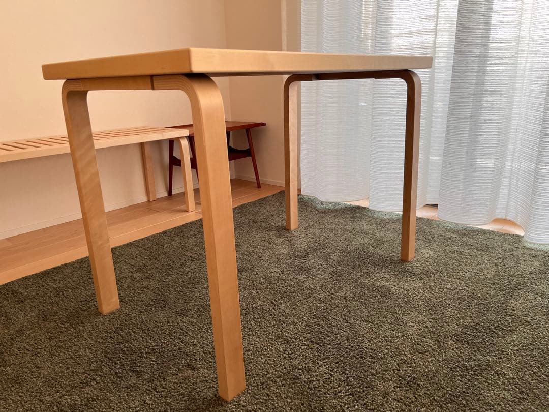 artek 80B ホワイトラミネート 未使用:組み立て品