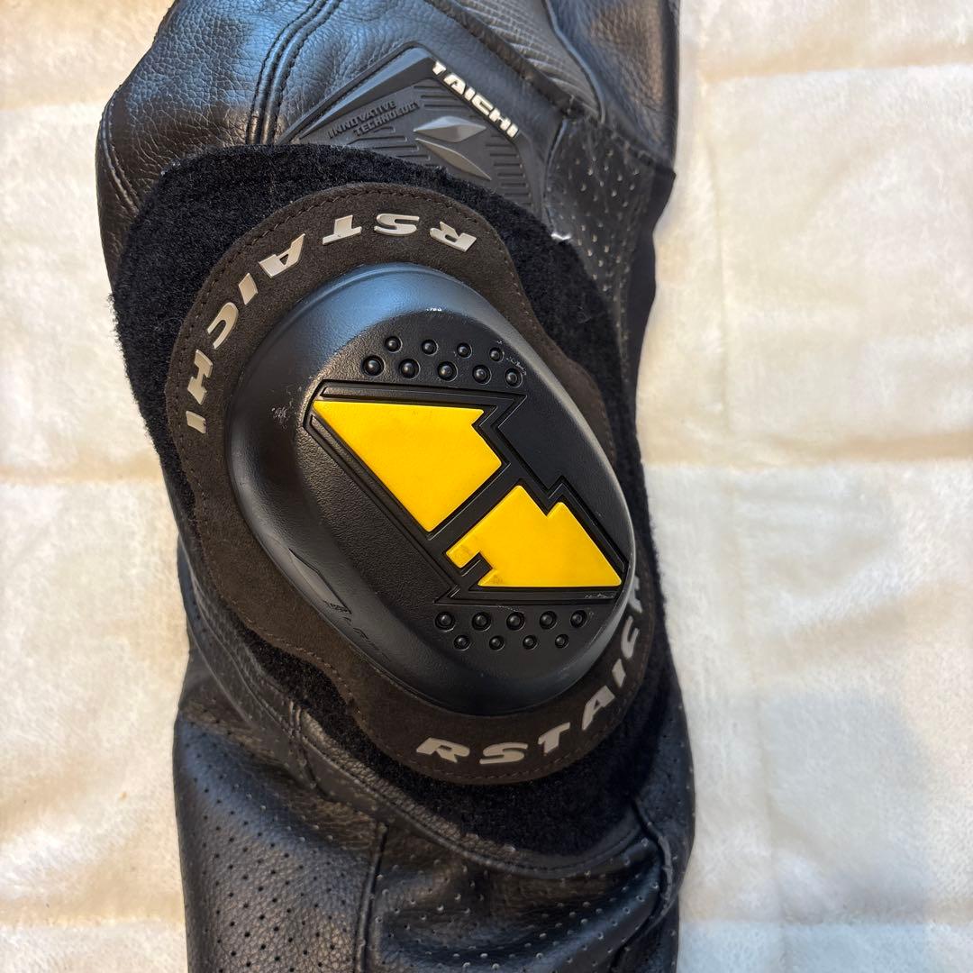 TAICHI 革ツナギ Lサイズ 膝プロテクター付き