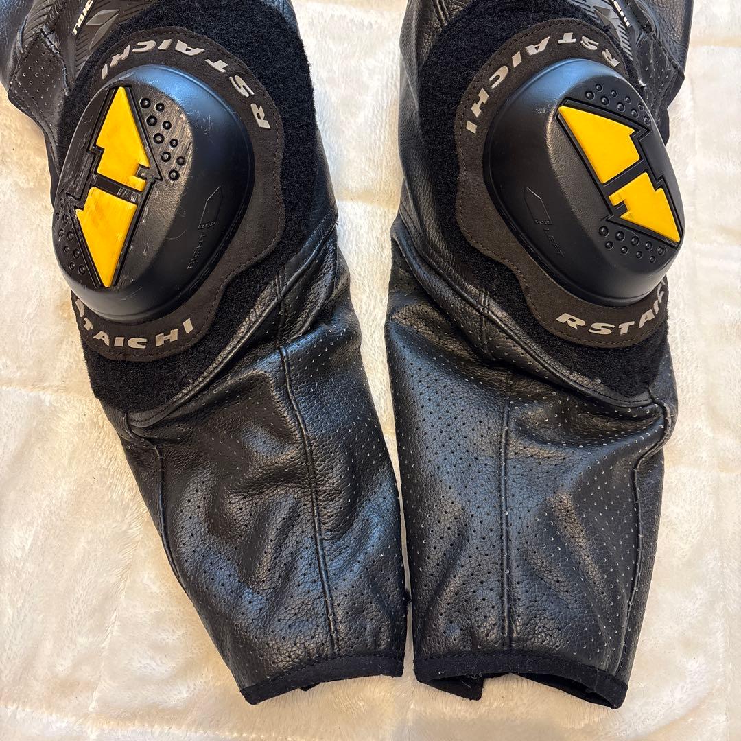 TAICHI 革ツナギ Lサイズ 膝プロテクター付き