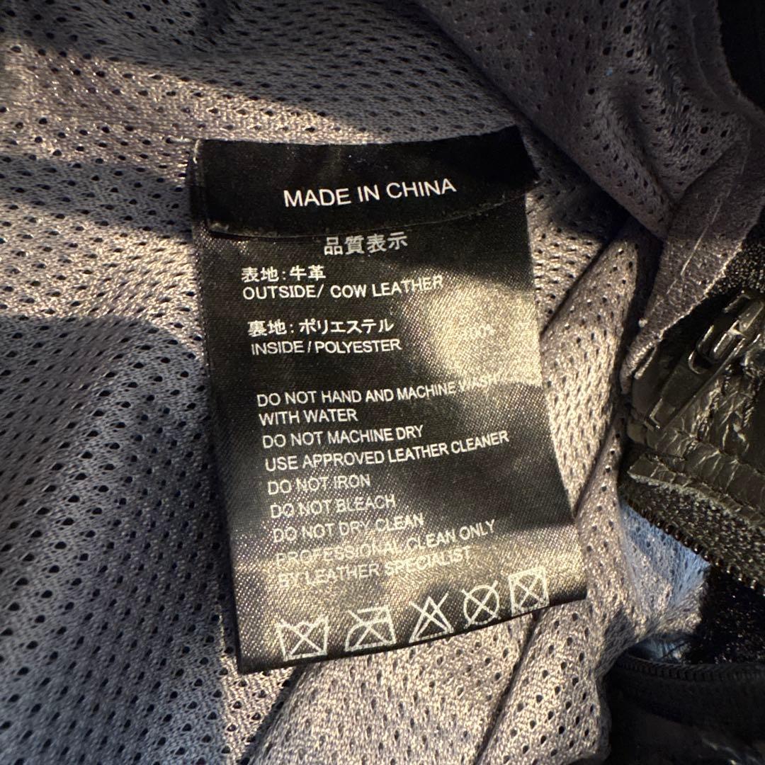 TAICHI 革ツナギ Lサイズ 膝プロテクター付き