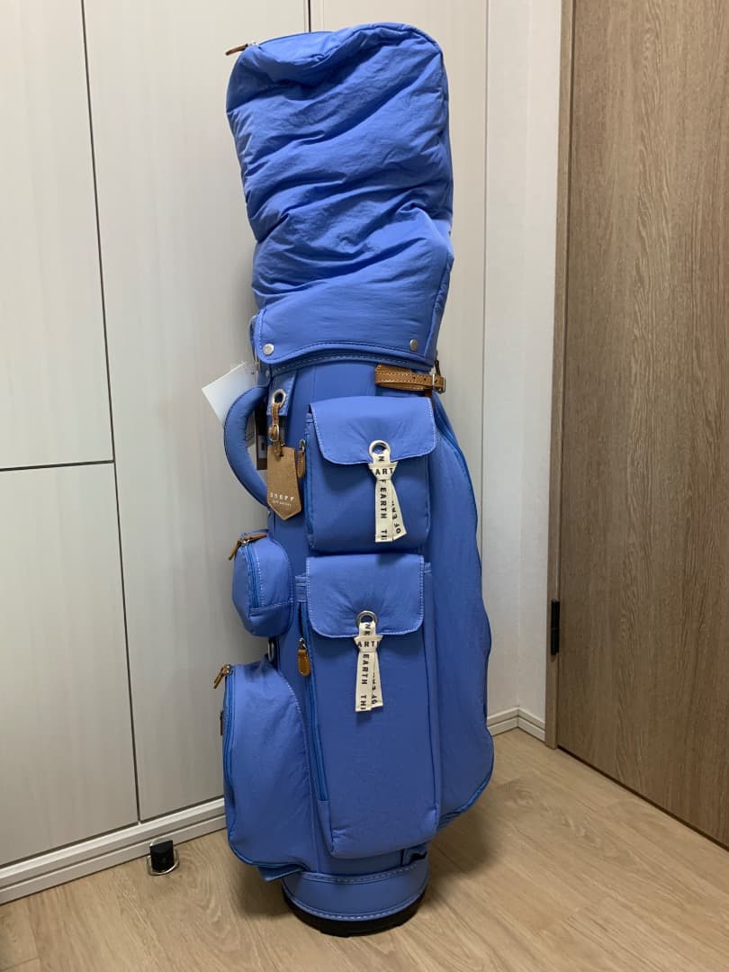 オノフ　キャディバッグ　水色