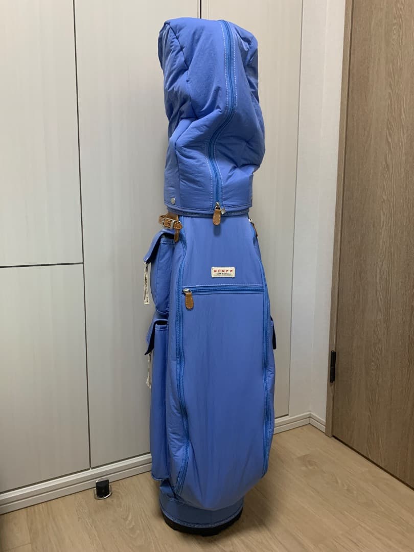 オノフ　キャディバッグ　水色