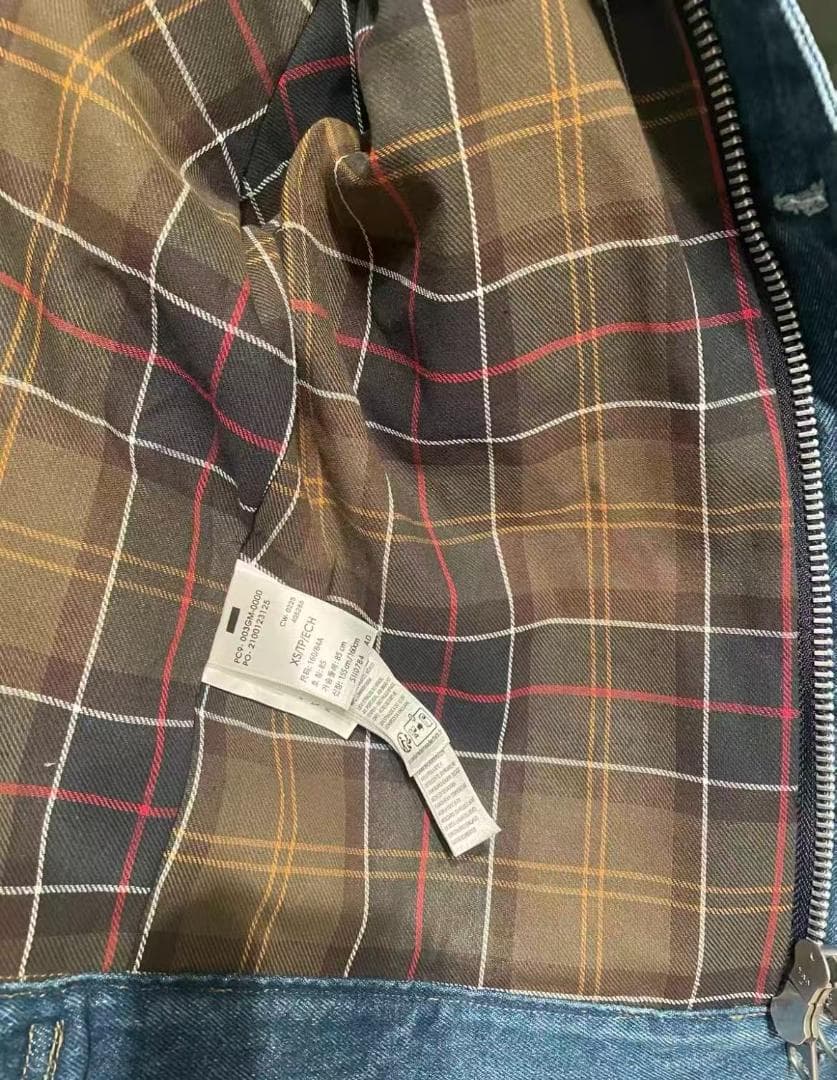 【美品】Barbour × Levi's コラボ デニムジャケット