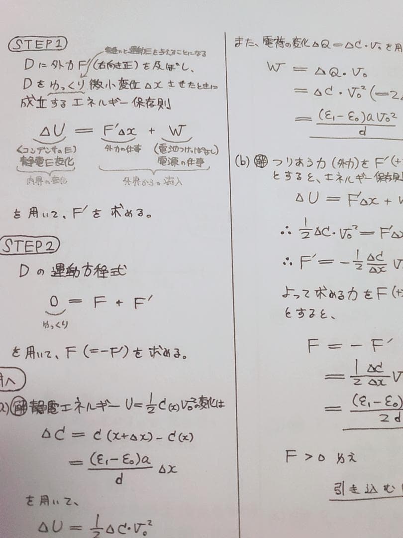 駿台の小倉正舟先生による物理S板書ノートとおまけ　上位クラス　河合塾　鉄緑会