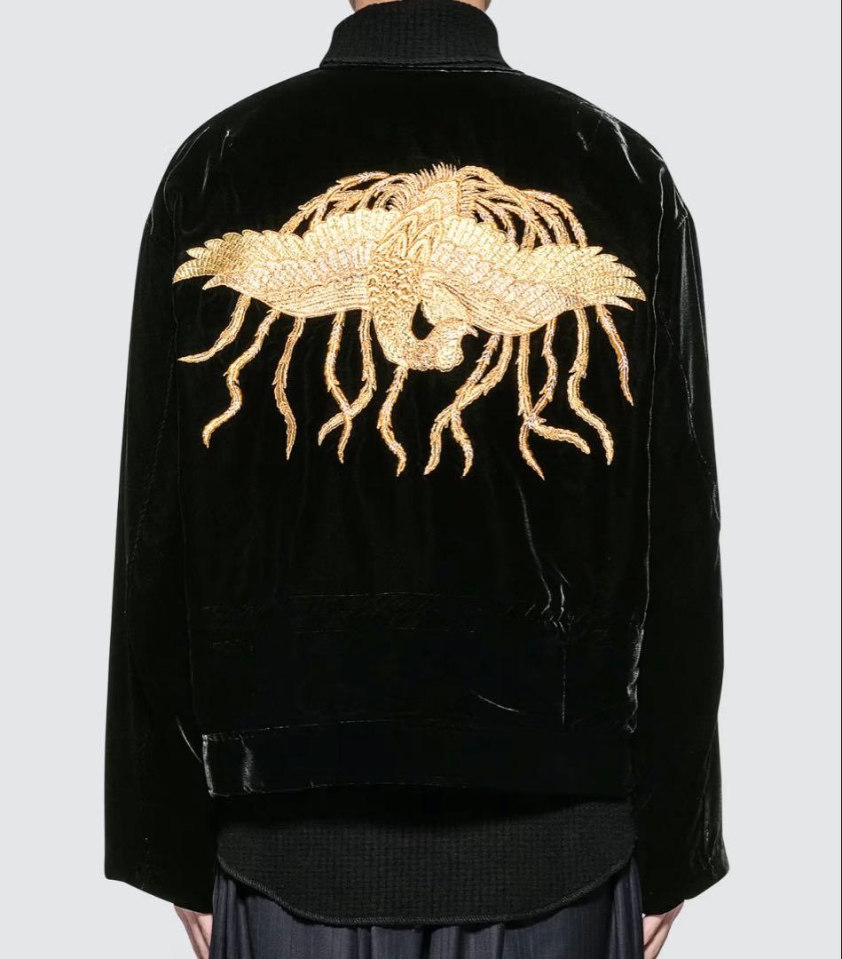 Sasquatch Fabrix. ブラックベルベットジャケット