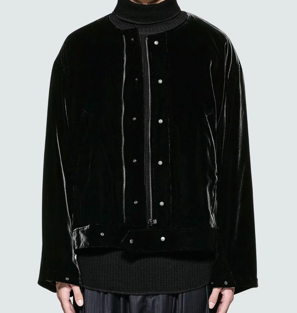 Sasquatch Fabrix. ブラックベルベットジャケット