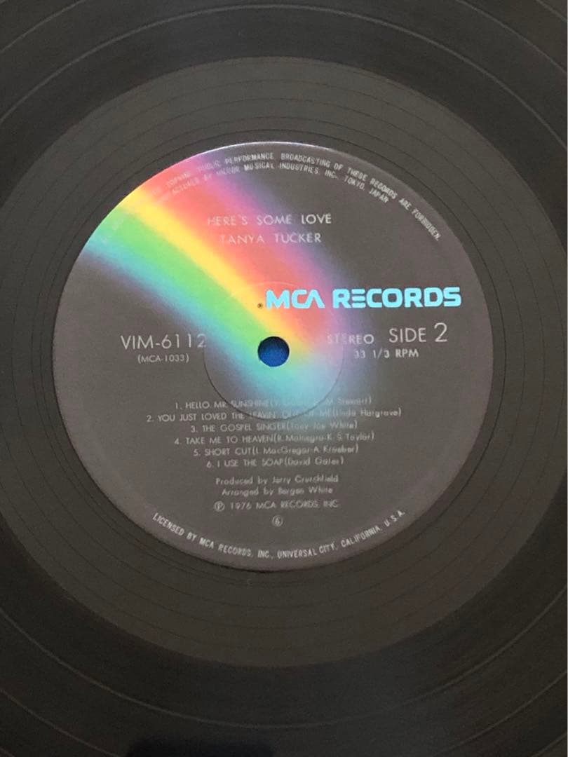 LPレコード♢タニヤ・タッカー♢VIM-6112♢帯付♢うg4879w42