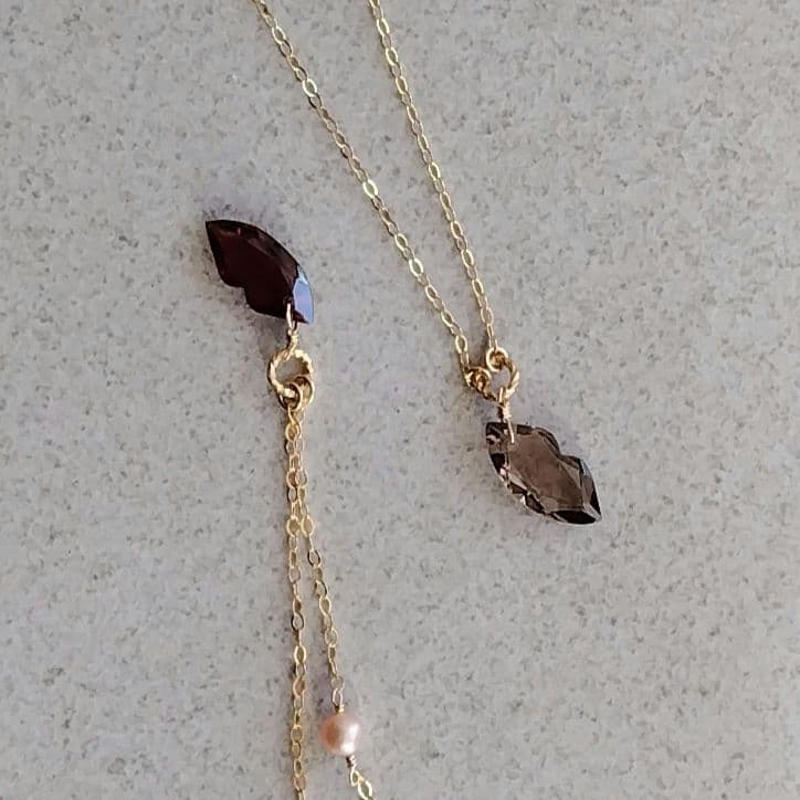 １4Kgf天然石ネックレス