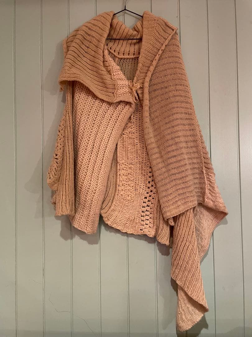 suzuki takayuki ニット　ポンチョ