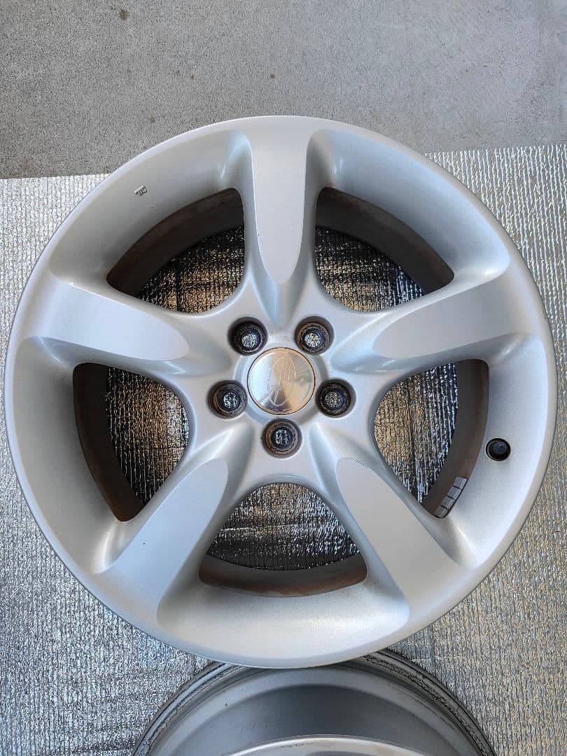 L*k様 レガシィb4純正ホイール4本 BP5 BL5 17×7J +55+10