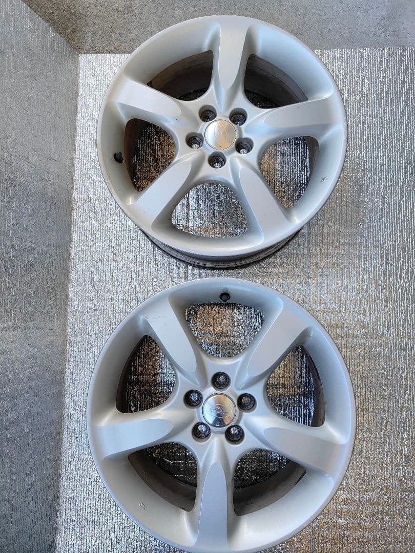 L*k様 レガシィb4純正ホイール4本 BP5 BL5 17×7J +55+10