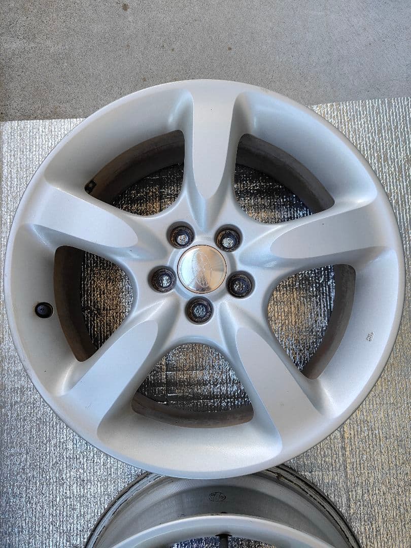 L*k様 レガシィb4純正ホイール4本 BP5 BL5 17×7J +55+10