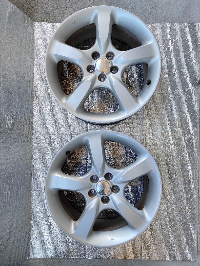 L*k様 レガシィb4純正ホイール4本 BP5 BL5 17×7J +55+10