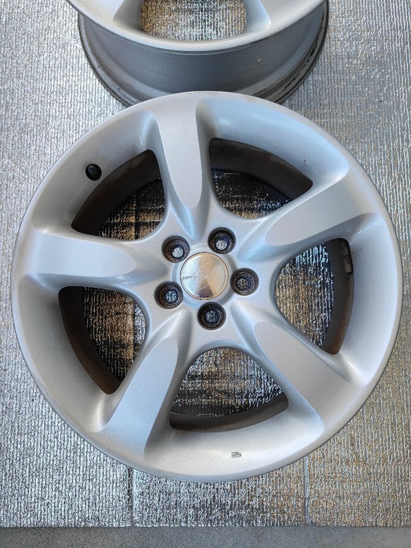 L*k様 レガシィb4純正ホイール4本 BP5 BL5 17×7J +55+10