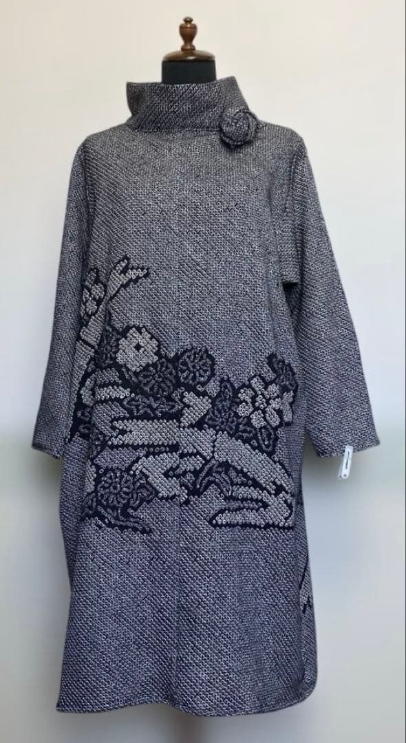 着物リメイク　チュニック　ワンピース