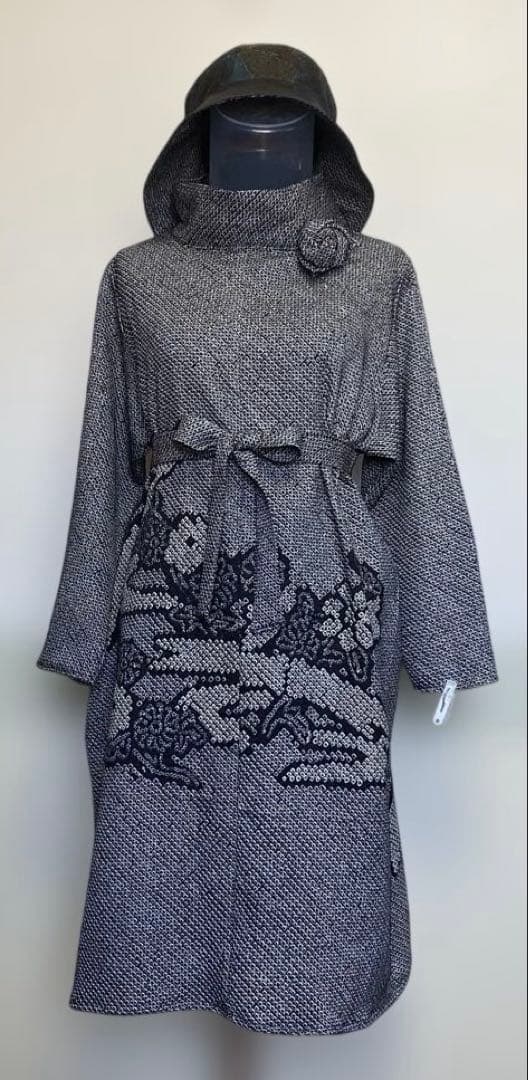 着物リメイク　チュニック　ワンピース