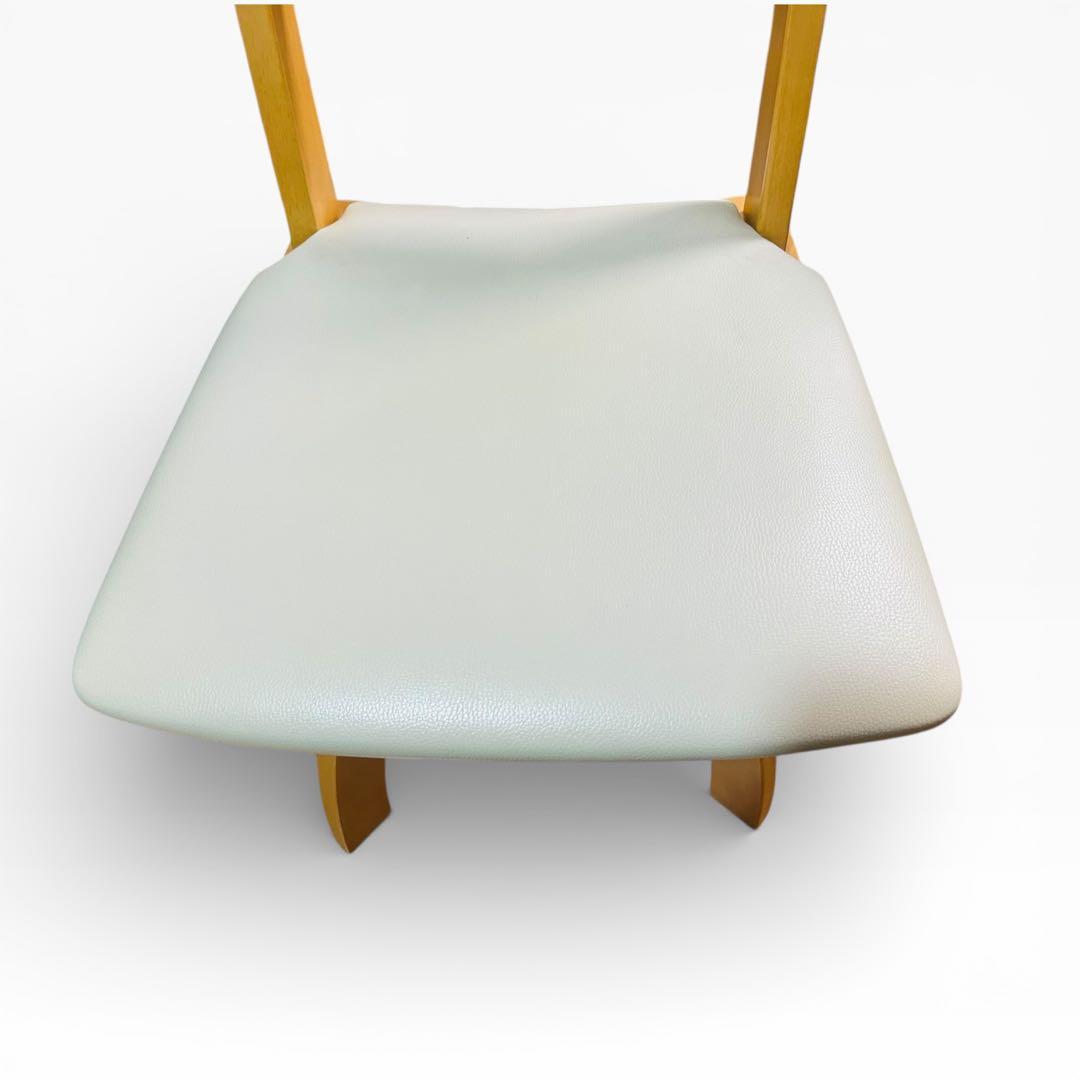 【美品】ニトリ 回転チェア 4脚 ダイニングチェア ホワイト