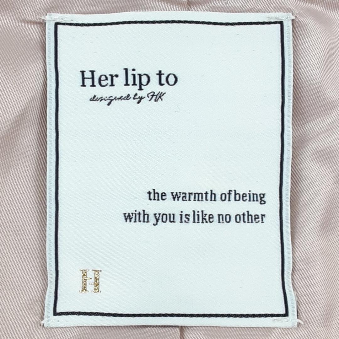 新品未使用◎Her lip to Odette Wool-Blend Coat