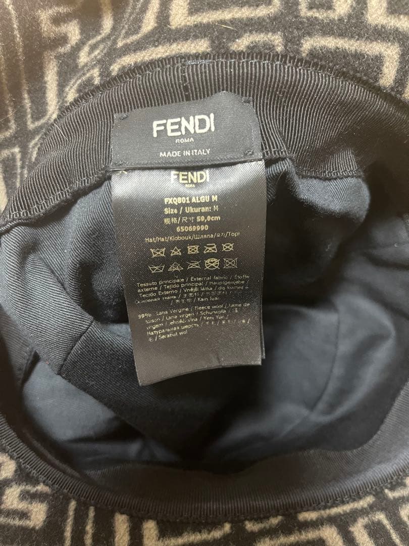 FENDI バケットハット FXK001 ALGI M