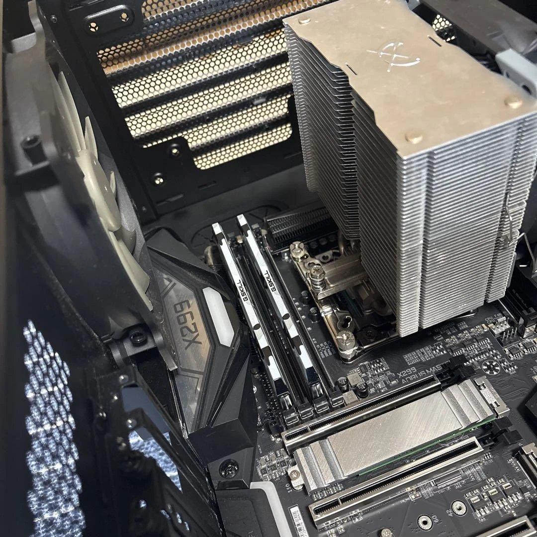 自作PC X299/メモリ32GB/6C12T