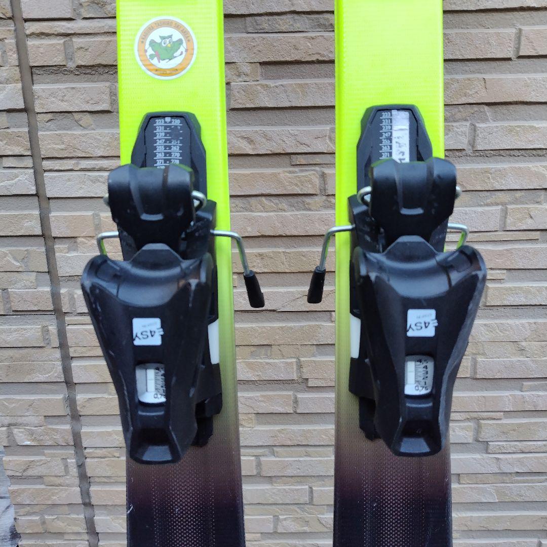 HEADジュニア用スキー137cm（おまけストック付き）