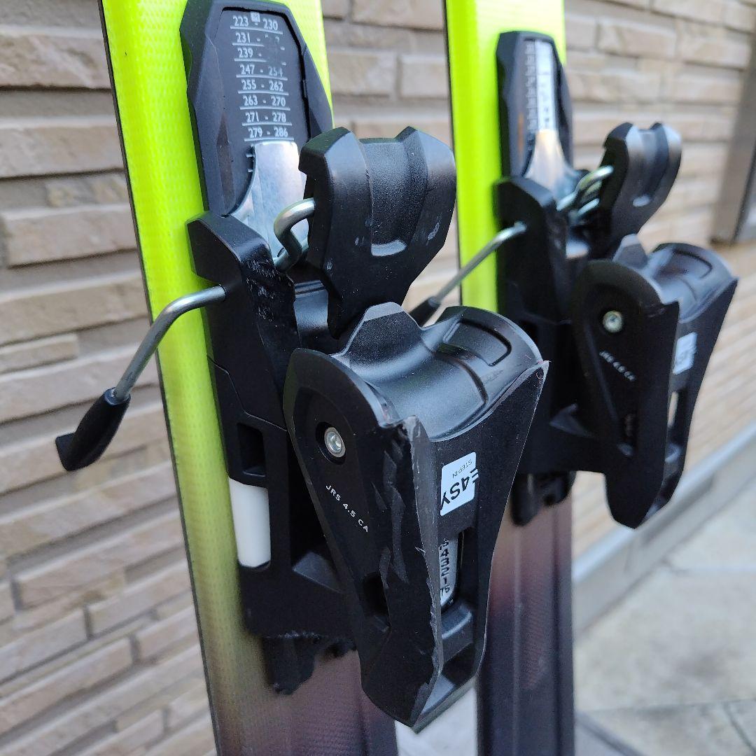 HEADジュニア用スキー137cm（おまけストック付き）