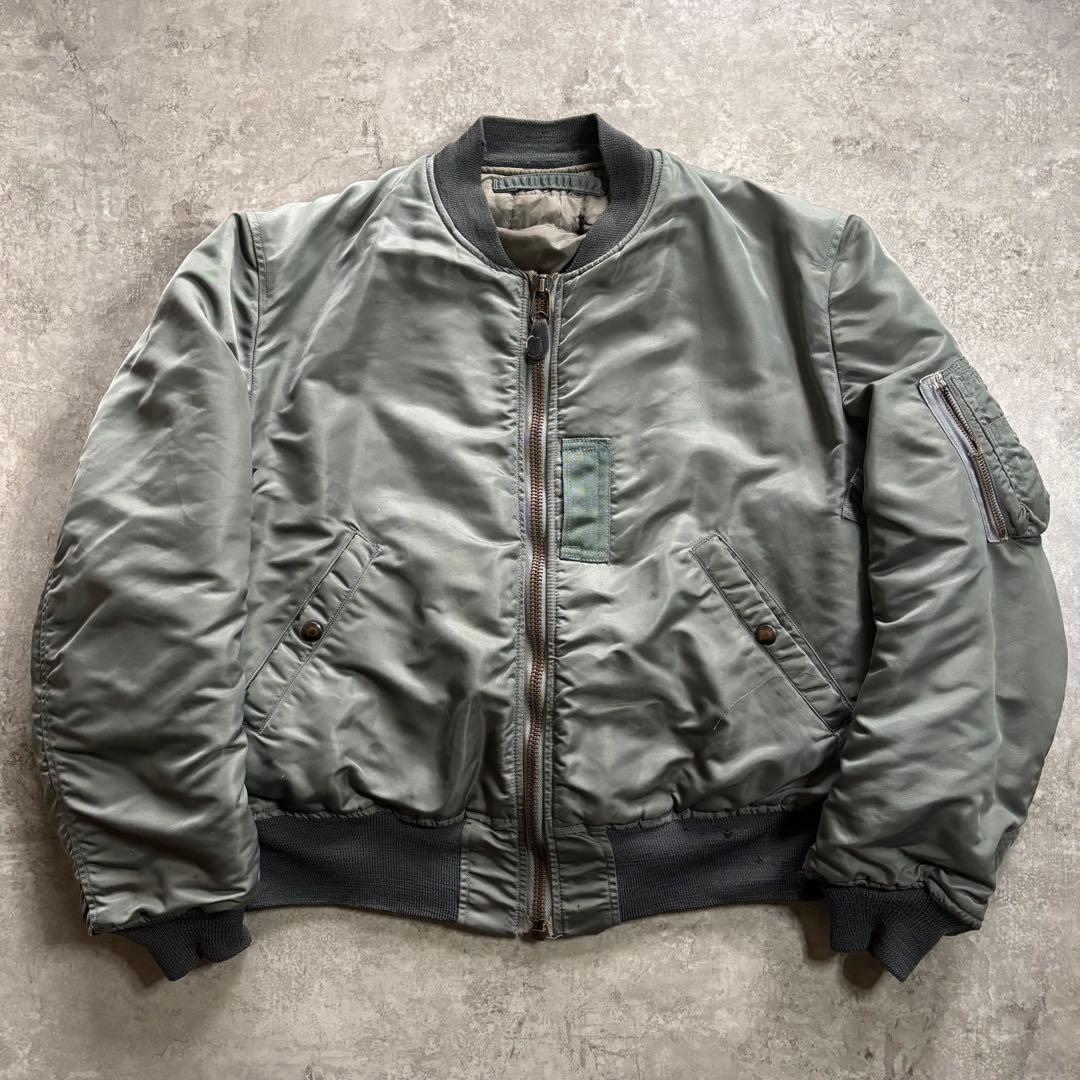 スペシャル 50s USAF MA-1 MA1 フライトジャケット 黒タグ 初期