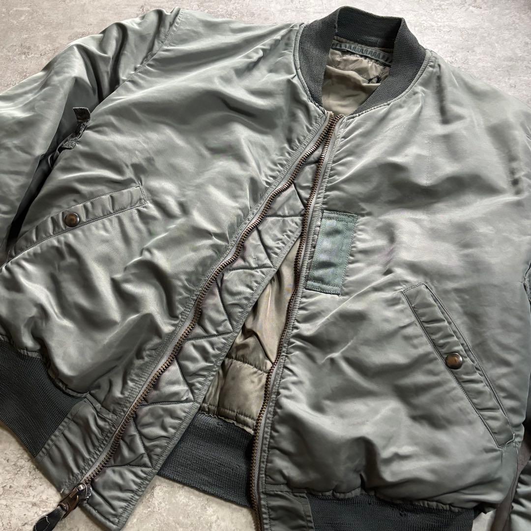 スペシャル 50s USAF MA-1 MA1 フライトジャケット 黒タグ 初期