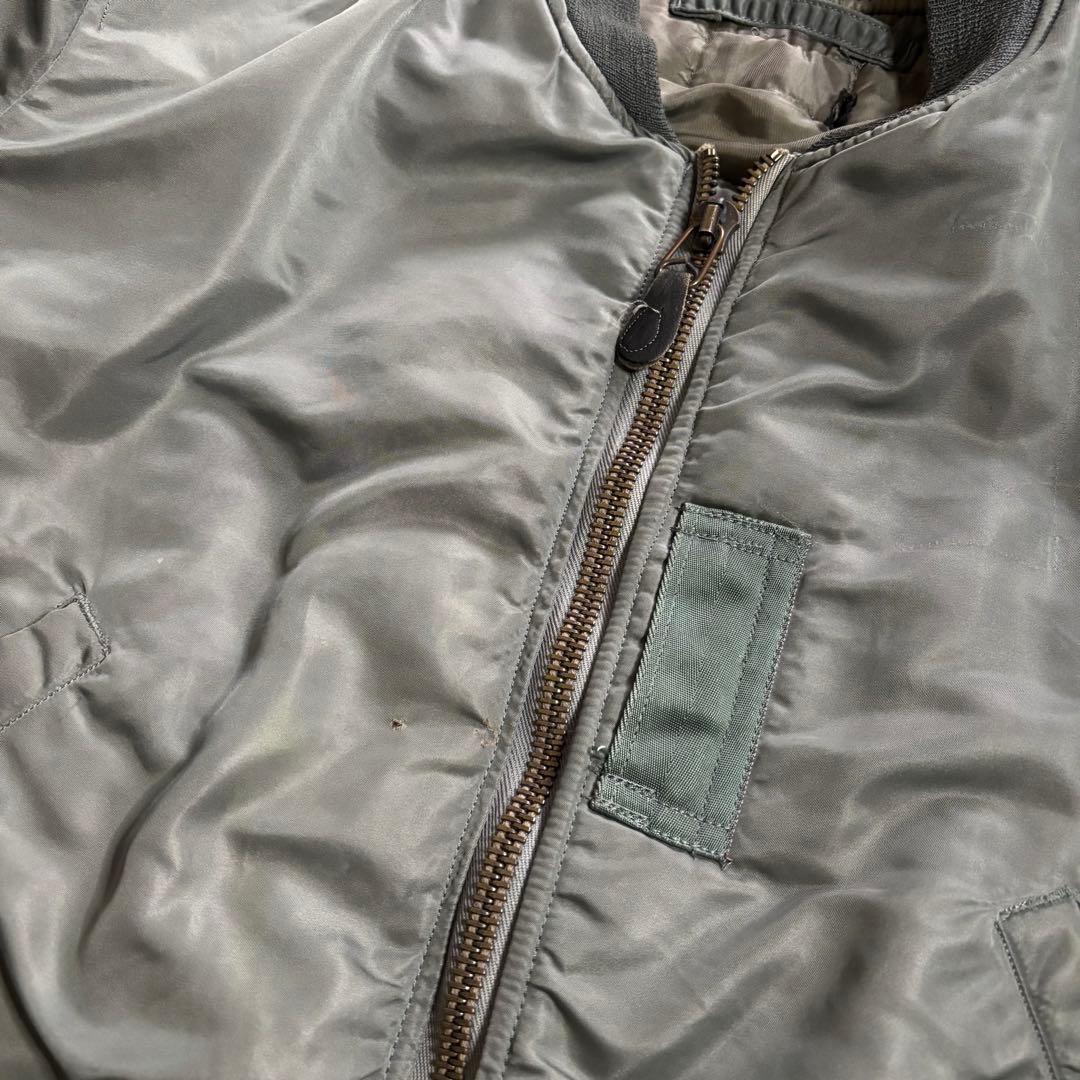 スペシャル 50s USAF MA-1 MA1 フライトジャケット 黒タグ 初期