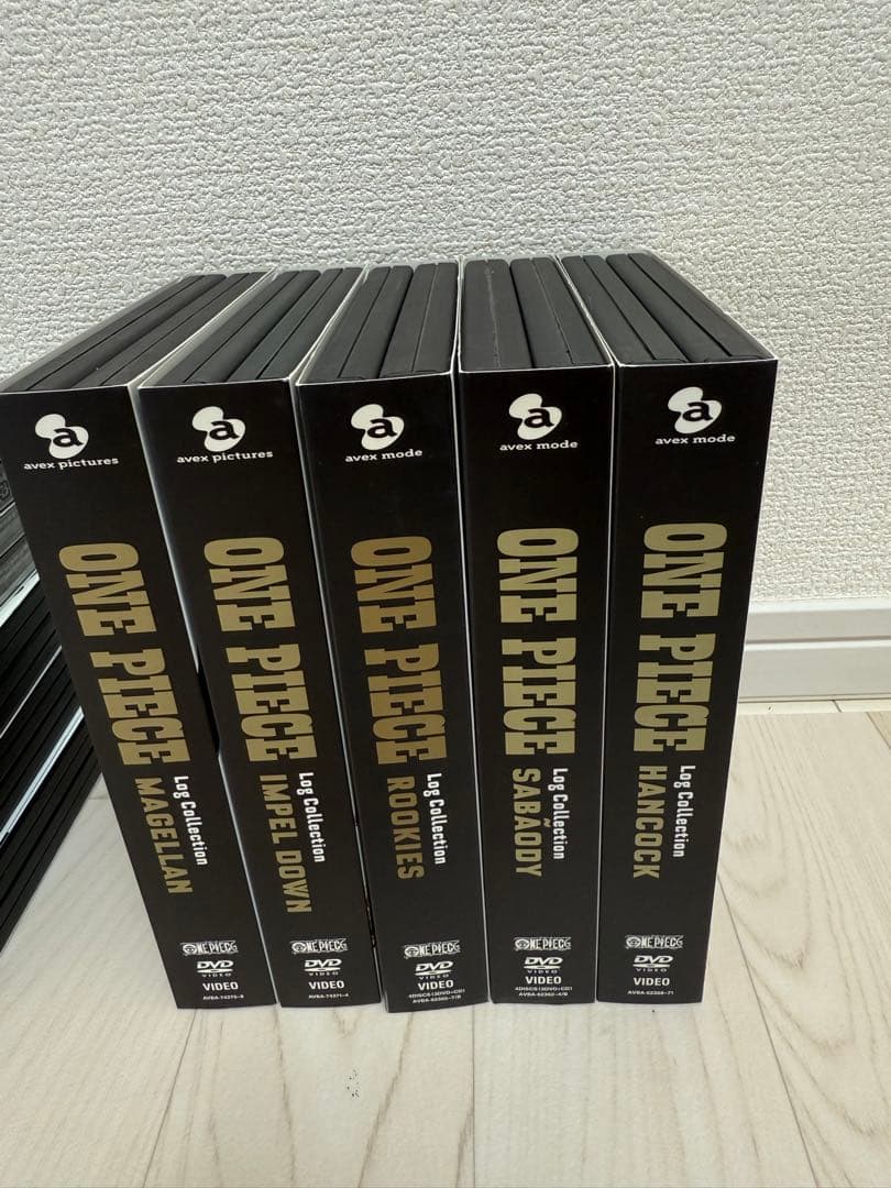 ワンピース　ログコレクション　DVD おまけ　新品　47個セット