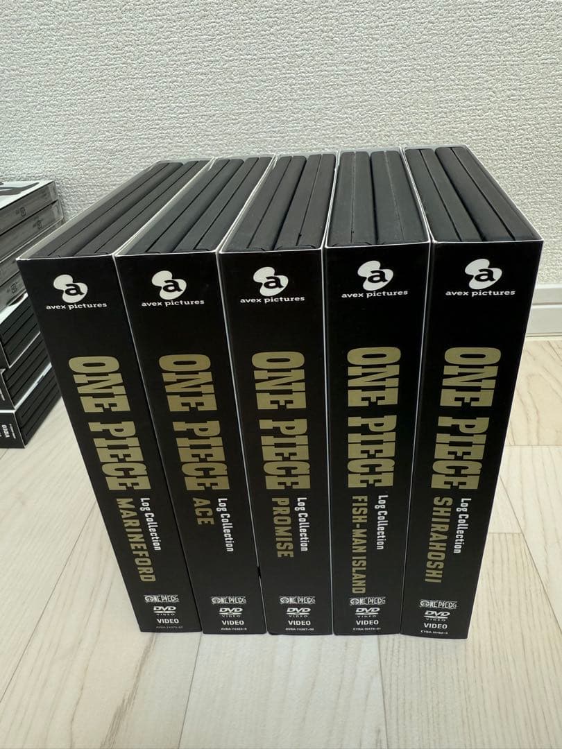 ワンピース　ログコレクション　DVD おまけ　新品　47個セット