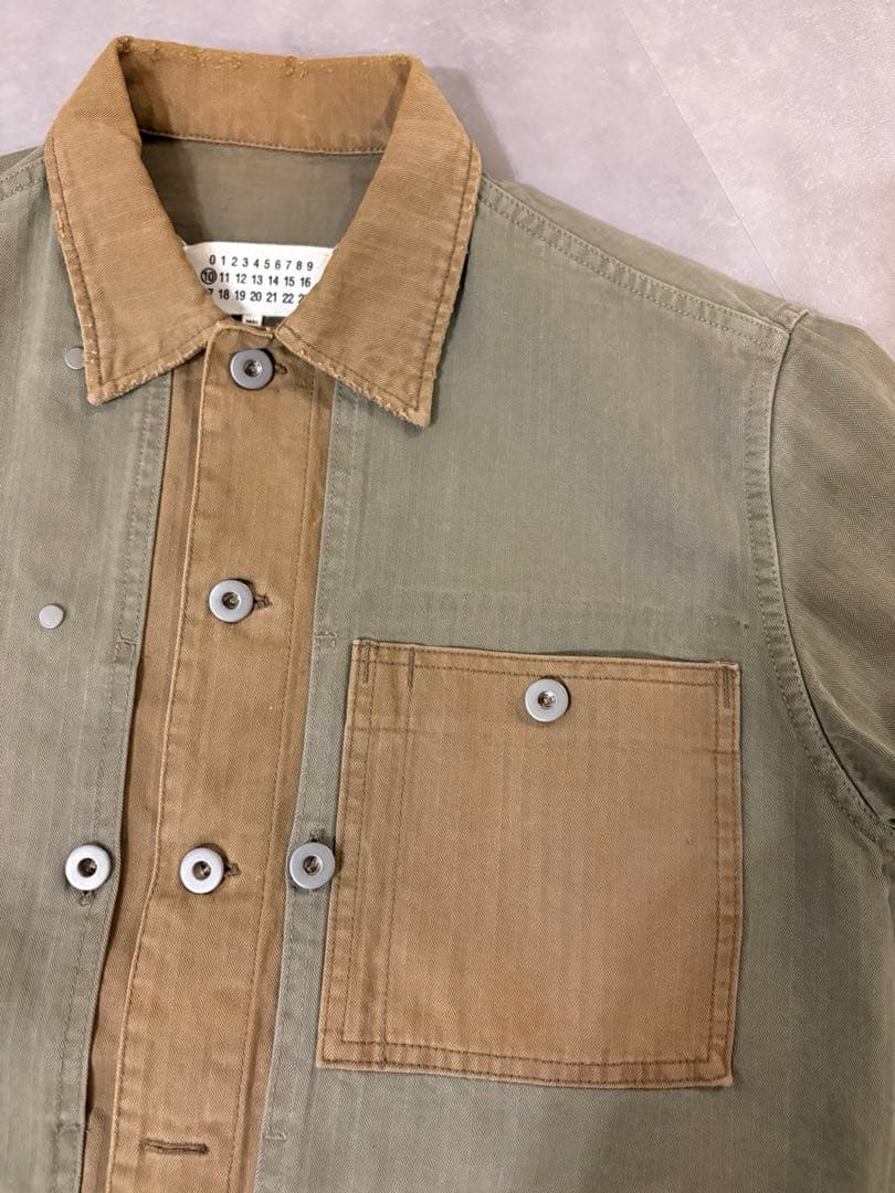 ☆maison margiela☆ダメージ加工REPLICAワークジャケット