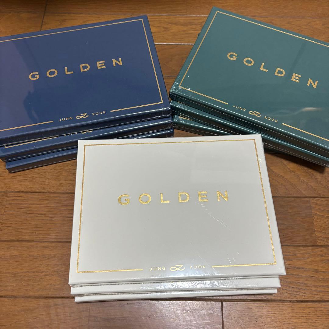 JUNG KOOK GOLDENアルバムセット&展示会特典トレカ