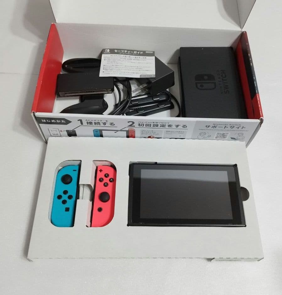 NintendoSwitchネオンレッド4/5