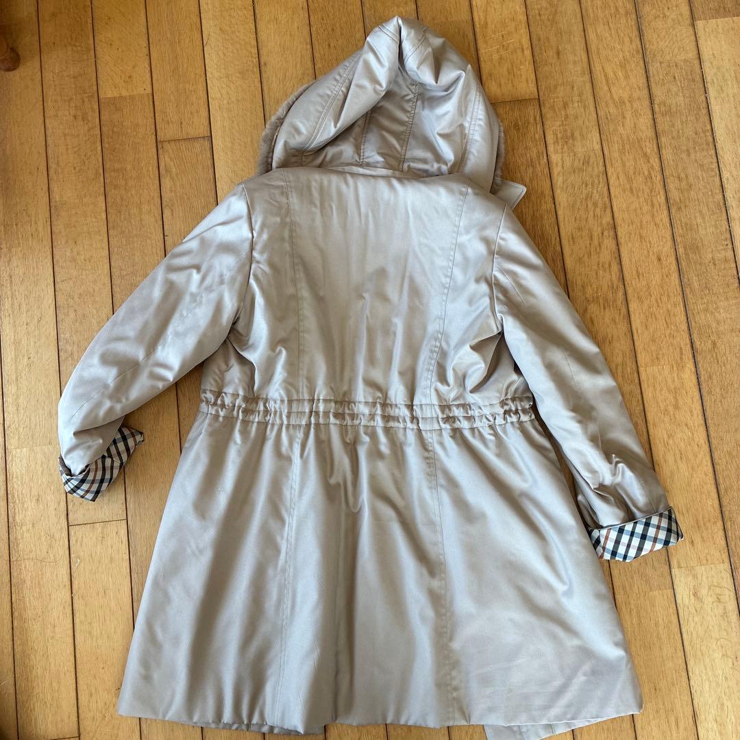 DAKS フード付きトレンチコート 42