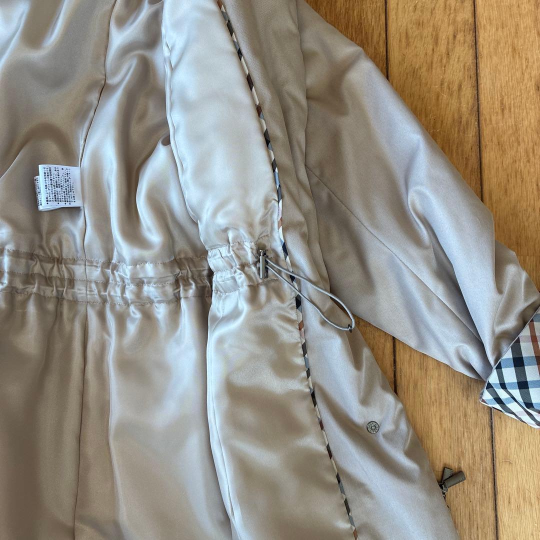 DAKS フード付きトレンチコート 42