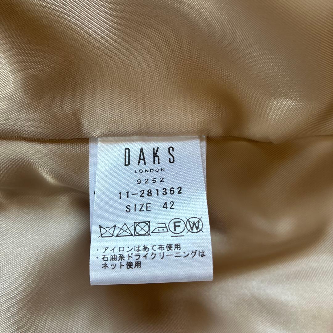DAKS フード付きトレンチコート 42