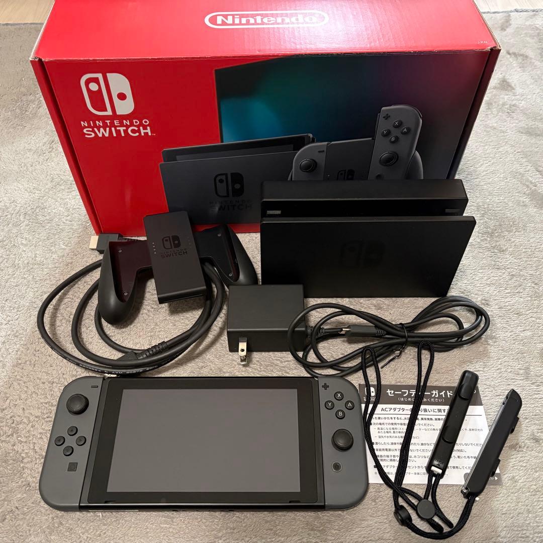 Nintendo Switch 本体 グレー HAC-001 スイッチ