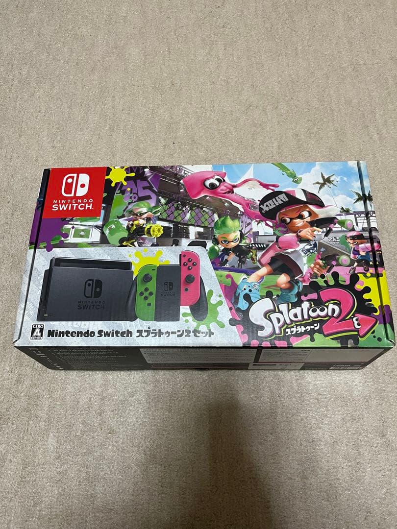 任天堂　switch スプラトゥーン2モデル　※ソフトなし　動作確認済み