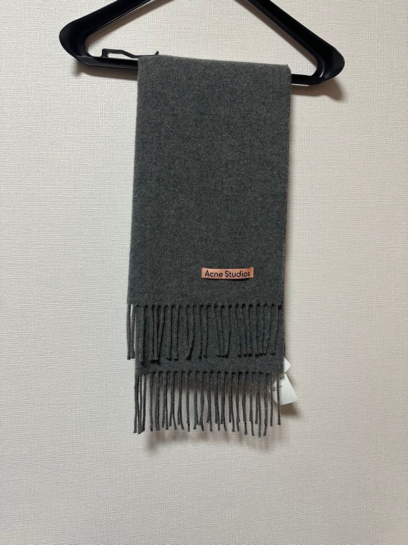 Acne Studios アクネストゥディオズ マフラー グレー24AW