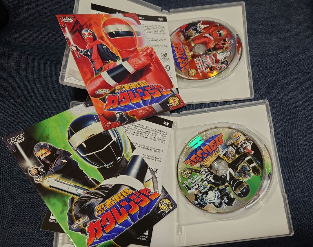 忍者戦隊カクレンジャー VOL.1,5 DVDセット