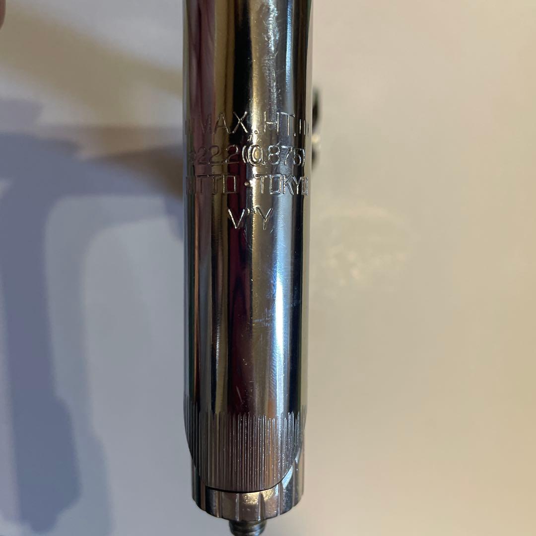 NJS NITTO 日東 ステム 鉄 105mm 65度