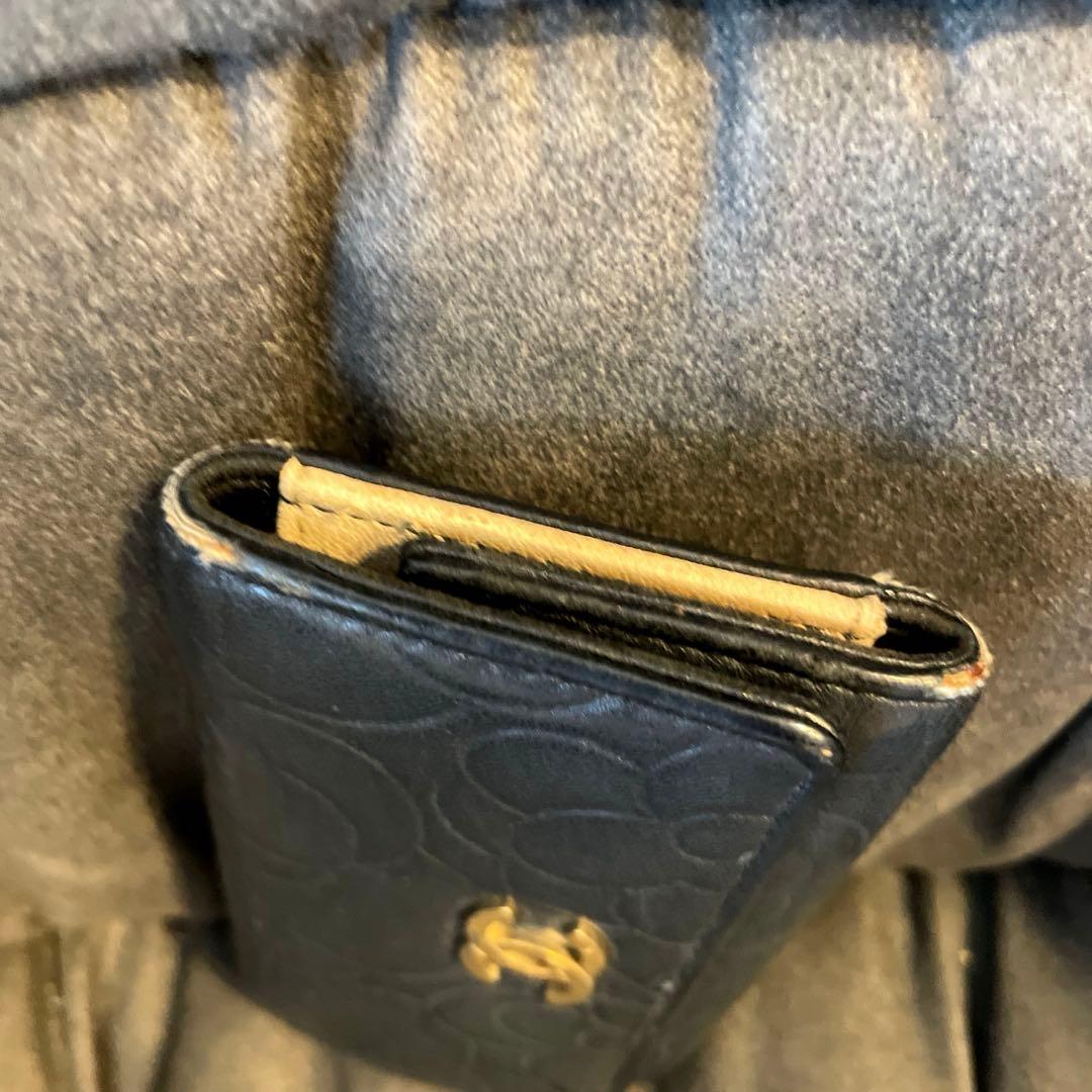 ☆CHANEL カメリアキーケース☆