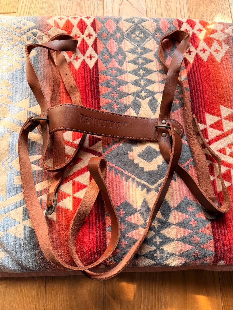 Pendleton レザー ブランケットハーネス2本