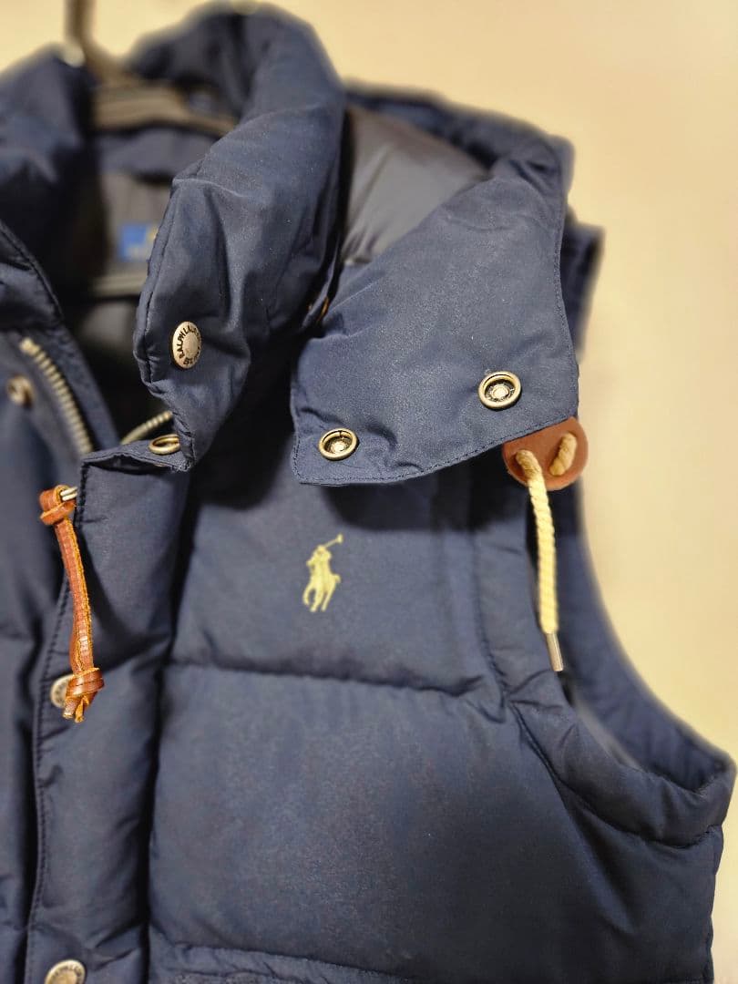 ポロ　ラルフローレン ダウンベスト 　SPサイズ
